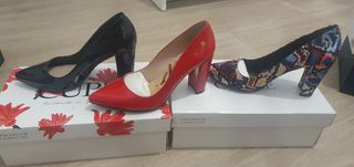 Zapatos de tacón elegantes