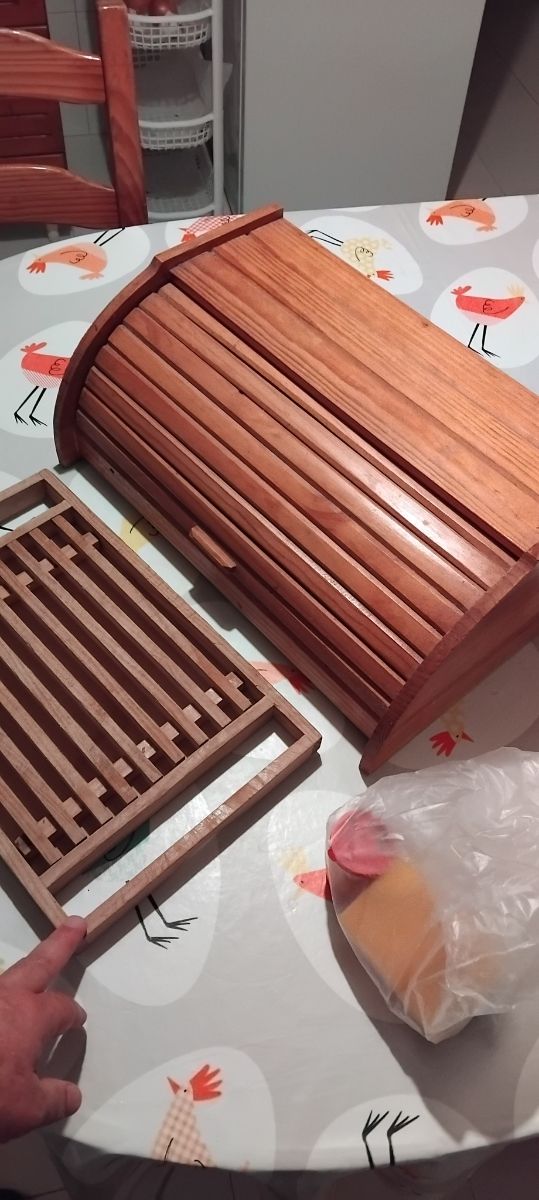 Tábua de cortar em madeira