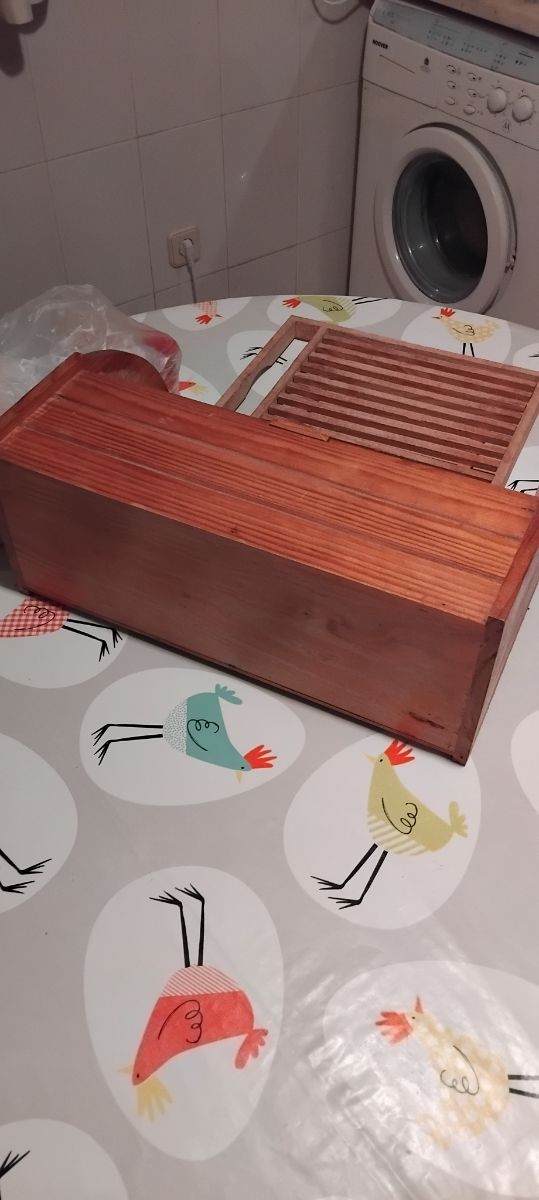 Tábua de cortar em madeira