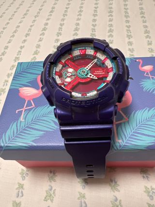 Casio G-Shock Baby-G Morado/Rojo