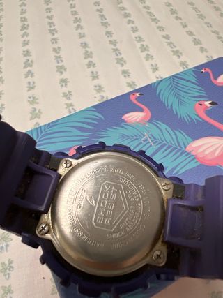 Casio G-Shock Baby-G Morado/Rojo