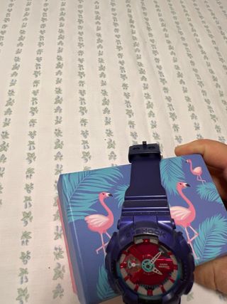 Casio G-Shock Baby-G Morado/Rojo