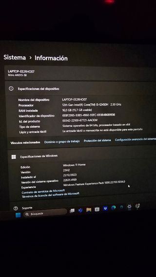 Laptop Acer Nitro 5