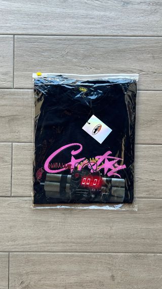 Camiseta Corteiz Negra “TNT No Time For Love”