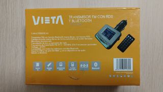 Transmisor FM Bluetooth VIETA con Mando