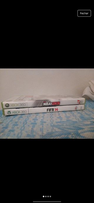 Xbox 360 Jogos FIFA 14 e NBA 2K9