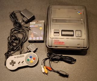 Super Nintendo SNES con adaptador HDMI