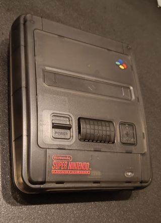 Super Nintendo SNES con adaptador HDMI