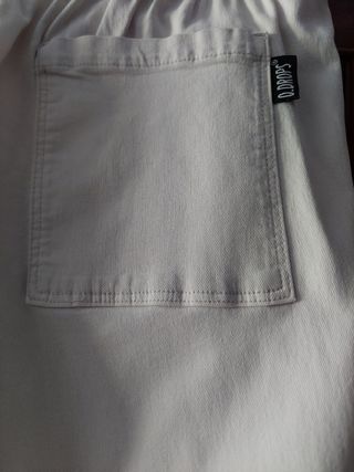 Pantalón jogger loneta Bershka Talla M