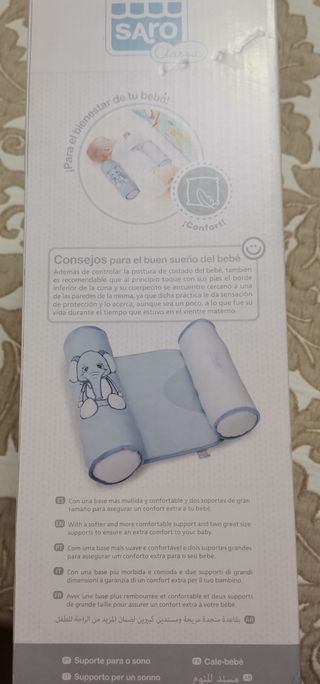 Rollo antivuelco para bebé