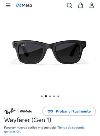 Ray-Ban Wayfarer 0007 Gafas Inteligentes
