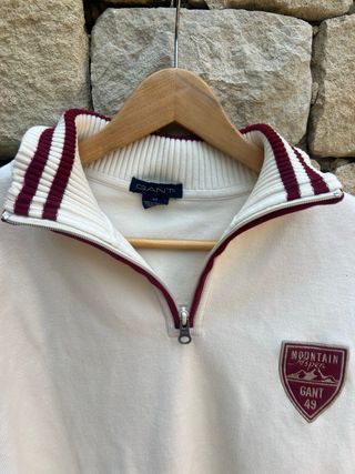 Jersey GANT cuello alto cremallera Talla M