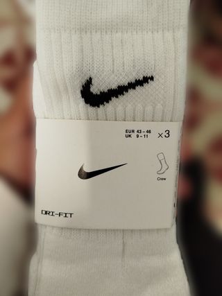 Calcetines Nike y Adidas 