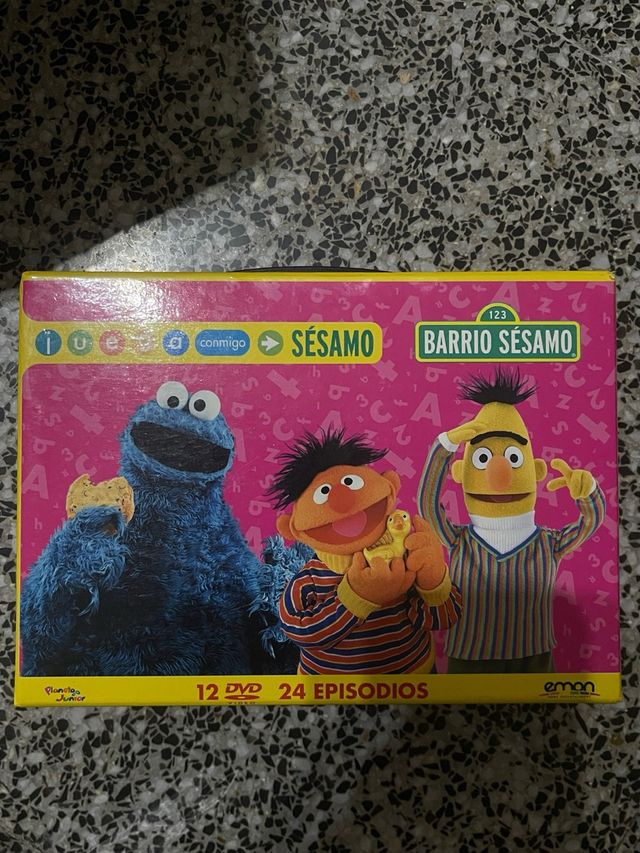 Maletín Barrio Sésamo 12 DVD