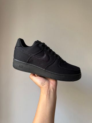 Nike Air Force 1 Low Canvas Triple Black