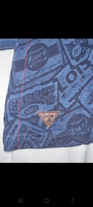 Camiseta Lois Niño Manga Larga