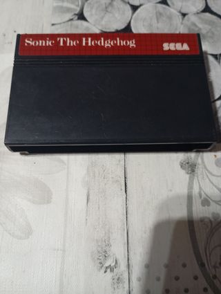 Sonic The Hedgehog SEGA Cartucho