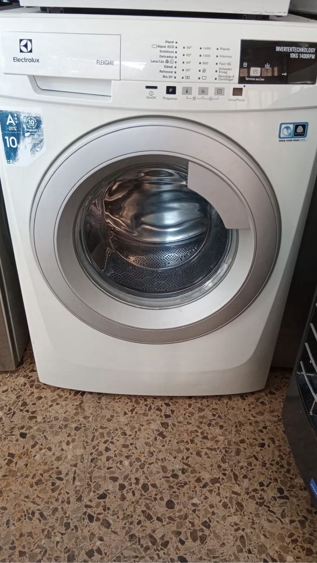 Lavadora Electrolux 10kg Flexcare