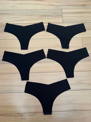 Pack 5 tangas sin costuras Talla S