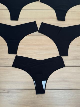 Pack 5 tangas sin costuras Talla S