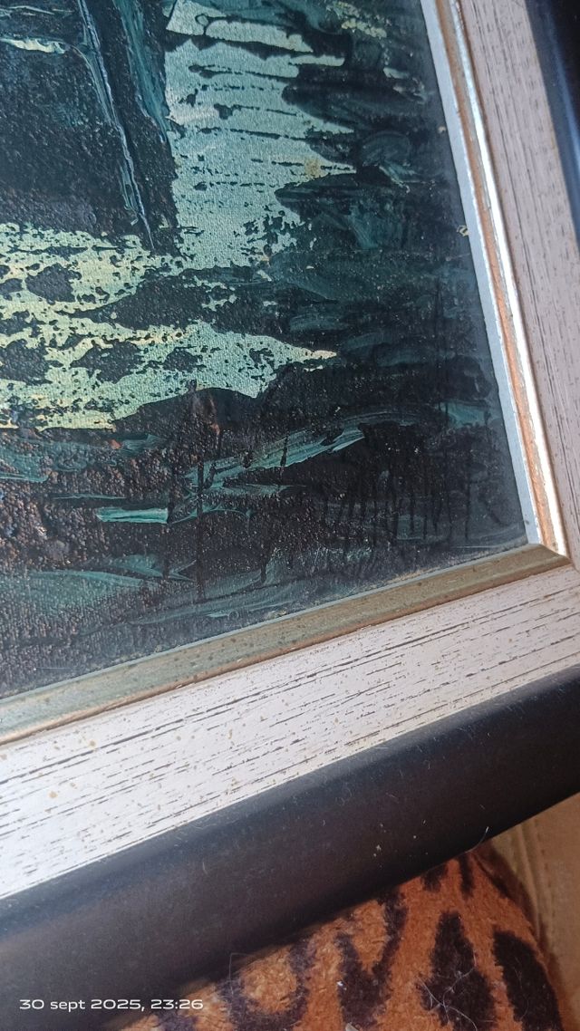 Cuadro J.L. Inchausti Velero Óleo 40x50