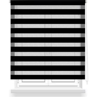 Cortinas estores negras 80x180