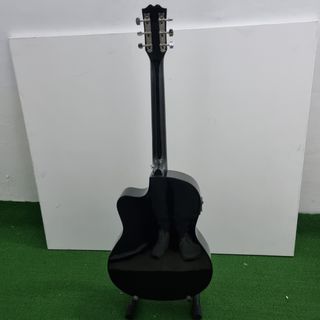 Guitarra Electroacústica Negra