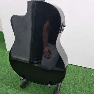 Guitarra Electroacústica Negra
