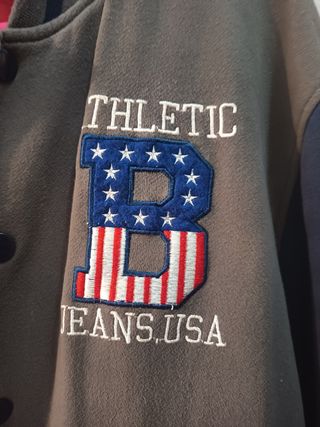 Chaqueta beisbol hombre 
