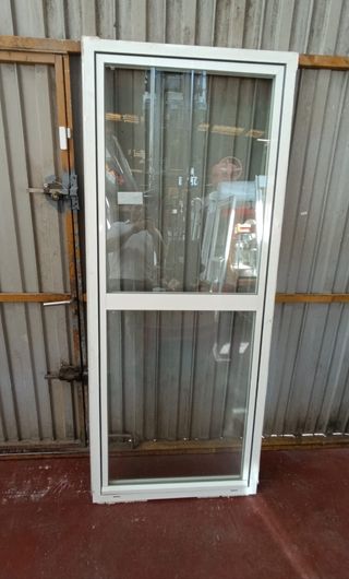 Puerta 85x208 cristal climalit leer bien