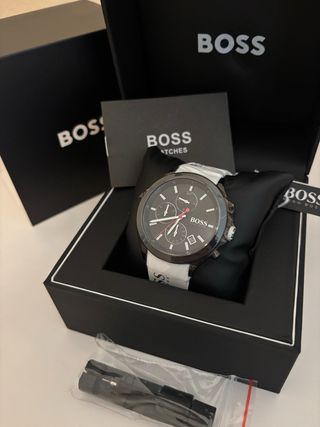Reloj Hugo Boss Negro y Blanco