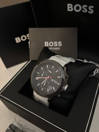 Reloj Hugo Boss Negro y Blanco