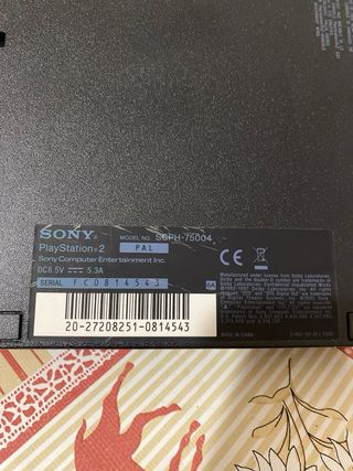 PlayStation 2 Slim Nera