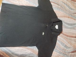 Polo nuevo Lacoste Negro Hombre