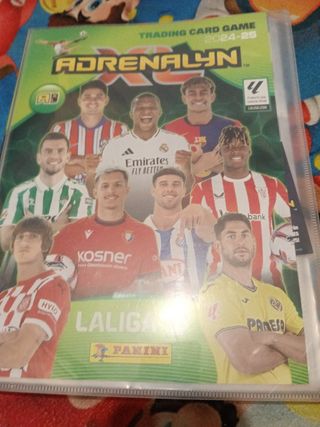 Álbum cromos fútbol Panini LaLiga Adrenalyn XL