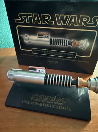 Réplicas Star Wars Obi-Wan y Luke Skywalker