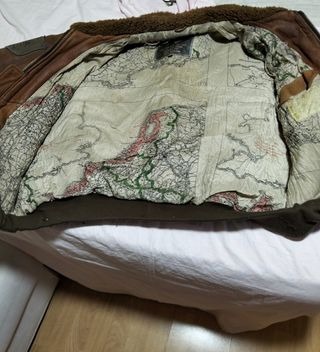 Chaqueta Aviator Top Gun 1986