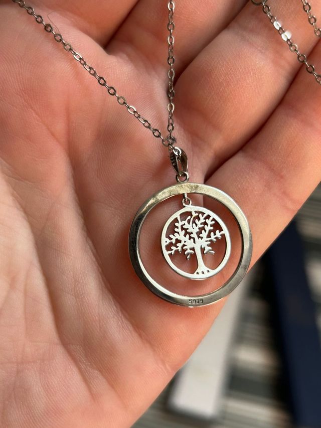 Collar con colgante "Árbol de vida. Te quiero mamá