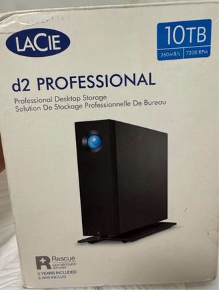 LaCie d2 Professional 10TB Disco Duro Externo
