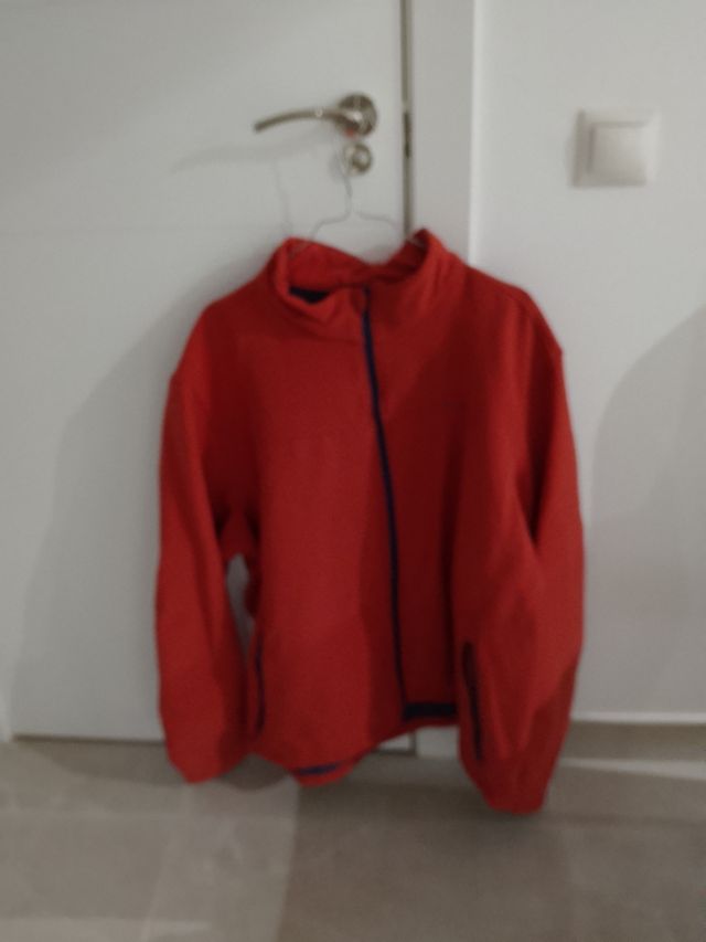 Chaqueta polar roja talla 46