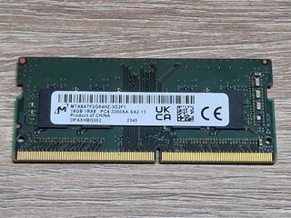 Memoria RAM DDR4 16GB para portatil