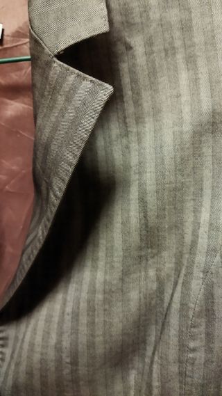 Blazer mujer gris/marrón talla 44. 