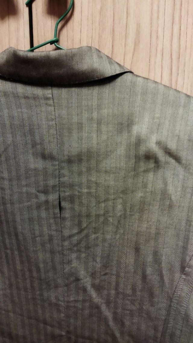 Blazer mujer gris/marrón talla 44.