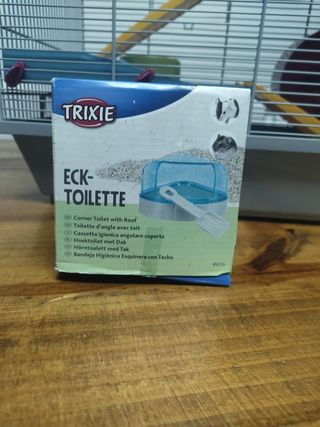 Jaula hámster con accesorios