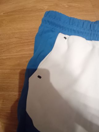 Conjunto Nike Tech Fleece Azul y Blanco