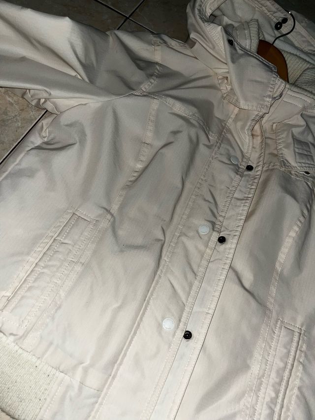 Chaqueta Hollister All-Weather Beige Talla XL