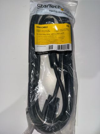 Cable Startech VGA 3m HD15 Macho a Macho
