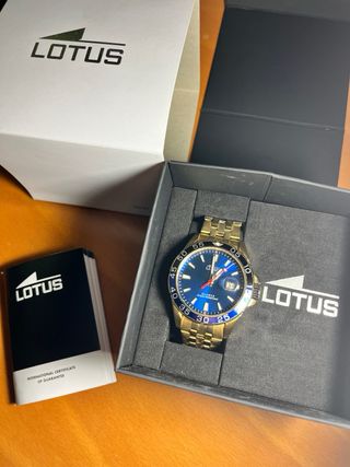 Reloj Lotus Bañado en Oro