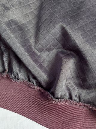 Bomber Zara Terciopelo Granate
