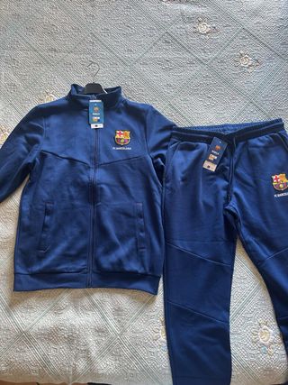 Tuta FC Barcelona blu completa taglia L
